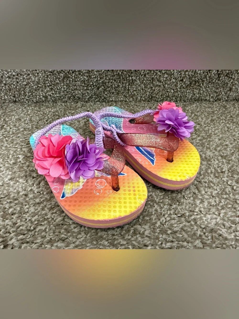 Oshkosh Sandals Girls Toddlers Slippers Bundle Size 5 to 6